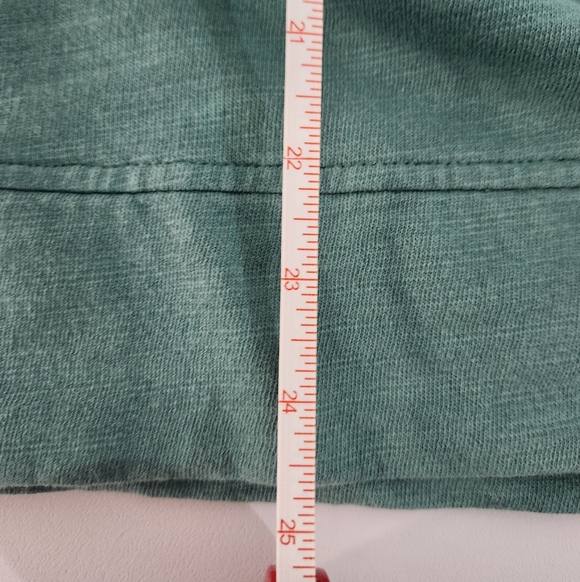 J Jill Teal Hooded Pullover with Drawstrings, Size Medium - Picture 7 of 7